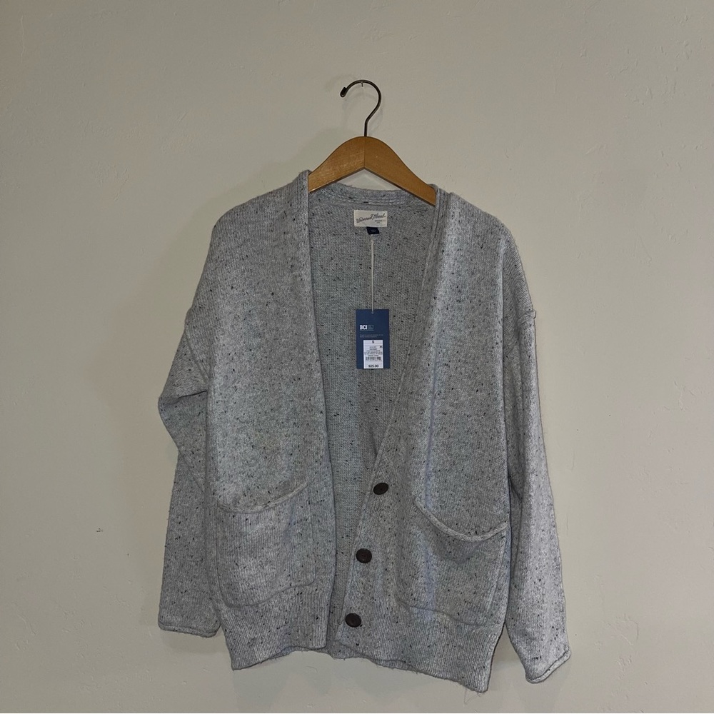 Cream speckled cardigan